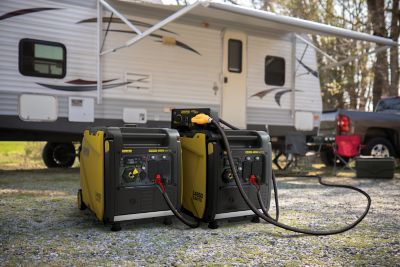 Image showing 8 th Champion Power Equipment 4,650/3,650-Watt Gasoline Powered Inverter Generator, Quiet Technology, RV-Ready