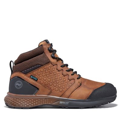 Timberland PRO Men's Reaxion Mid Soft Toe Waterproof Safety Shoes