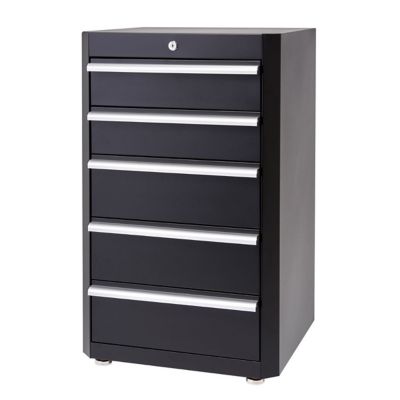 Image showing  Garage Drawer Set, Black, 6 pc.