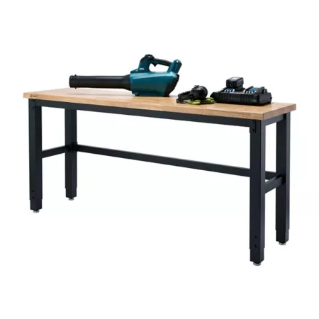 TRINITY Work Table with 72" x 19" Wood Top Work Benches