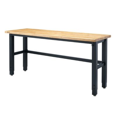 Image showing  72 in. x 24 in. Wood Top Work Table
