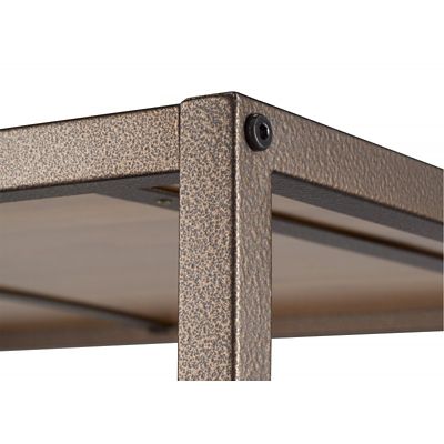 Image showing  32 in. x 12 in. x 60 in. 5-Tier Bamboo Shelving Rack