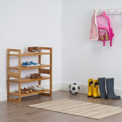 Image showing  Bamboo Shoe Rack, 2 pc.