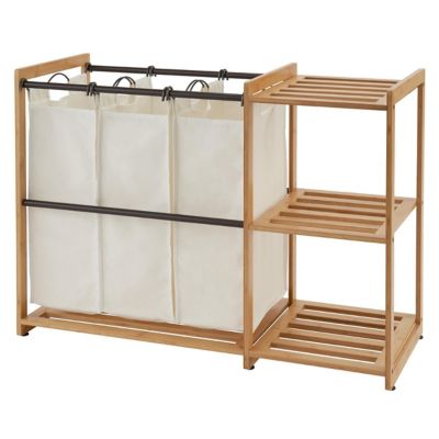 Image showing  Bamboo Laundry Station, Bronze poles