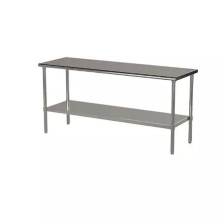 TRINITY EcoStorage 72" x 24" x 35" NSF Stainless Steel Table Work Benches