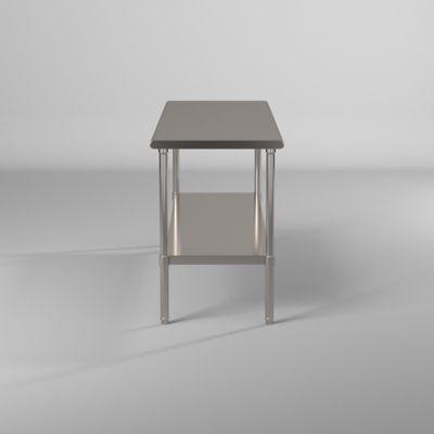 Image showing 5 th TRINITY EcoStorage 72 in. x 24 in. x 35 in. NSF Stainless Steel Table