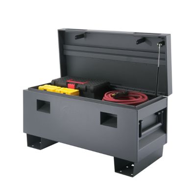 Image showing  36 in. x 16 in. x 18.5 in. Job Site Box, 3.5 cu. ft. Capacity, Matte Rust-Resistant Powder-Coat Finish