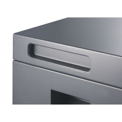 Image showing 5 th TRINITY 36 in. x 16 in. x 18.5 in. Job Site Box, 3.5 cu. ft. Capacity, Matte Rust-Resistant Powder-Coat Finish