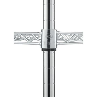 Image showing  36-Bottle EcoStorage 4-Tier Wine Rack, NSF, Chrome Color