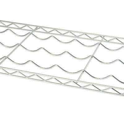 Image showing  36-Bottle EcoStorage 4-Tier Wine Rack, NSF, Chrome Color