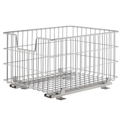 TRINITY Sliding Wire Basket, Chrome