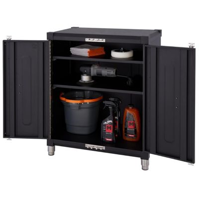 Image showing  Pro 8-Piece Garage Cabinet Set, Black