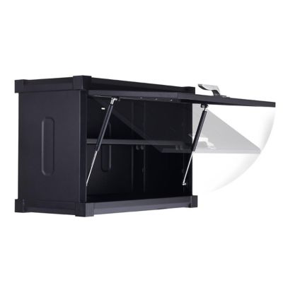 Image showing 9 th TRINITY Pro 8-Piece Garage Cabinet Set, Black