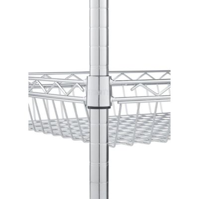 Image showing  EcoStorage 24 in. Stainless Steel Kitchen Cart NSF