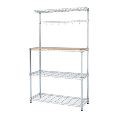 Image showing  EcoStorage Baker's Rack, 36 in. x 14 in. x 60.5 in.