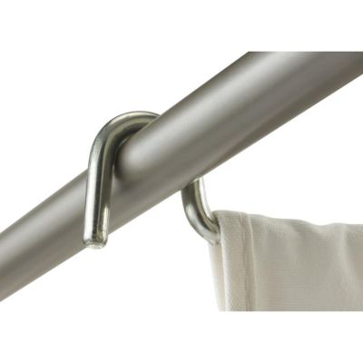 Image showing  3-Bag Ecostorage Bamboo Laundry Cart, Chrome poles