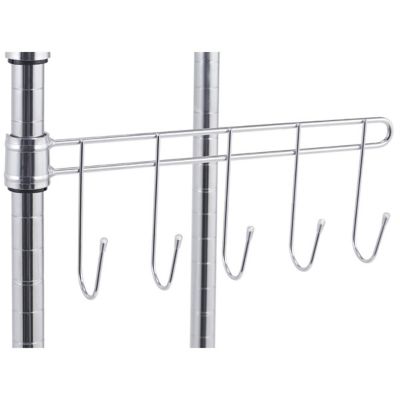 Image showing  EcoStorage Rolling Closet Organizer, 41 in., Chrome