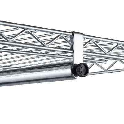 Image showing  3-Tier EcoStorage Rolling Garment Rack, 48 in., Chrome