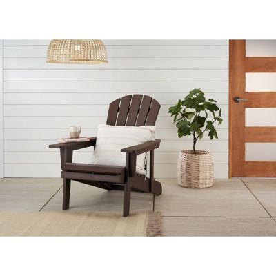 Image showing  EcoStorage Reclining Adirondack Chair, Espresso Brown