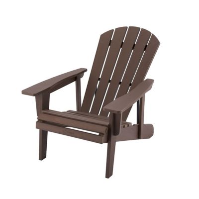Image showing  EcoStorage Reclining Adirondack Chair, Espresso Brown