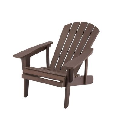 Image showing  EcoStorage Reclining Adirondack Chair, Espresso Brown