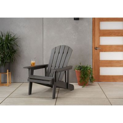 Image showing  EcoStorage Reclining Adirondack Chair, Espresso Brown
