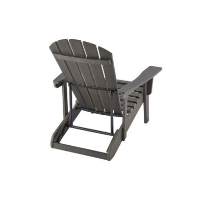Image showing  EcoStorage Reclining Adirondack Chair, Espresso Brown