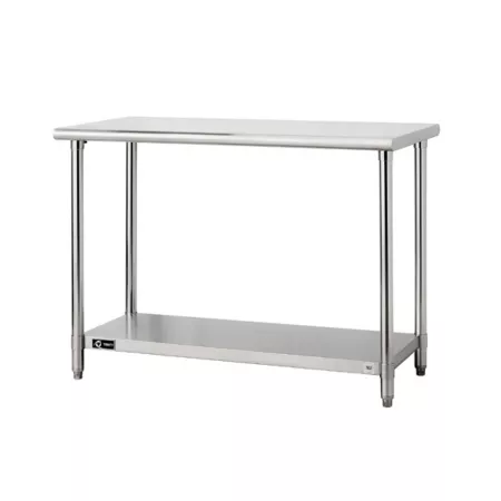 TRINITY 48" x 24" x 35" EcoStorage NSF Stainless Steel Table Work Benches