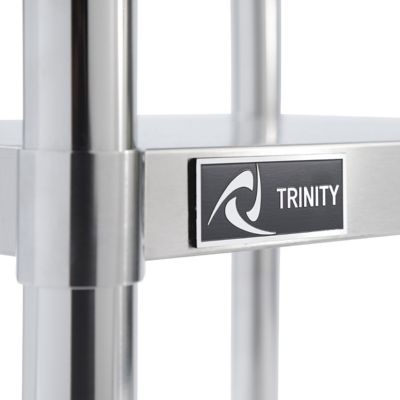 Image showing  48 in. x 24 in. x 35 in. EcoStorage NSF Stainless Steel Table