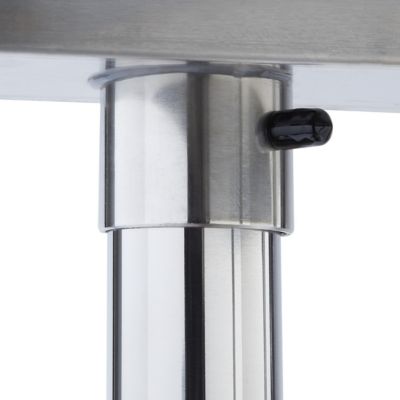 Image showing 6 th TRINITY 48 in. x 24 in. x 35 in. EcoStorage NSF Stainless Steel Table