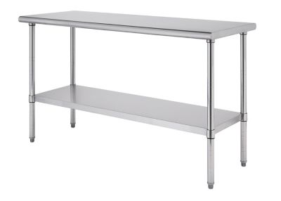 TRINITY Pro Ecostorage 60 in. x 24 in. x 34.65 in. Stainless Steel Table