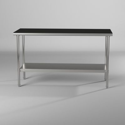 Image showing  EcoStorage 60 in. x 24 in. x 34.65 in. NSF Stainless Steel Table