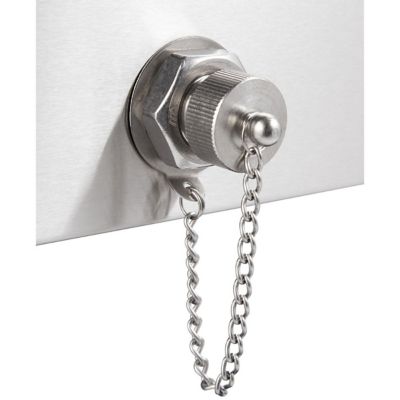 Image showing 5 th TRINITY 100 qt. Stainless Steel Cooler with Shelf