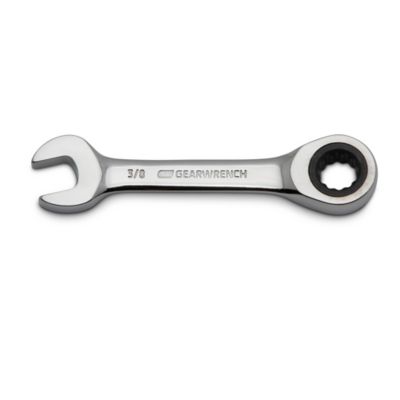 Image showing  SAE Stubby Ratcheting Wrench Set, 6 pc.