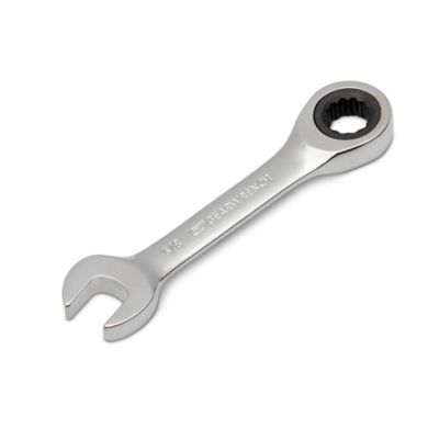 Image showing  SAE Stubby Ratcheting Wrench Set, 6 pc.