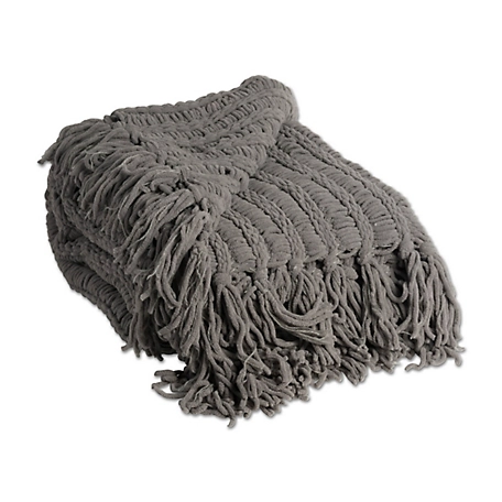 Design Imports Chenille Throw Blanket, 50 in. x 60 in.