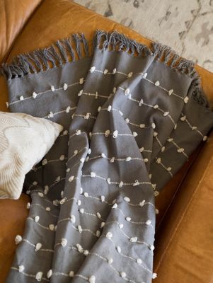 Image showing  Woven Loop Throw Blanket, 50 in. x 60 in.