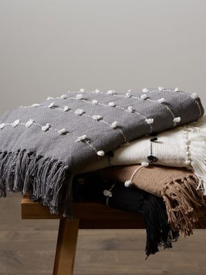 Image showing  Woven Loop Throw Blanket, 50 in. x 60 in.