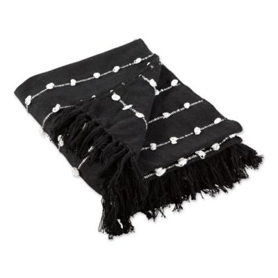 Design Imports Woven Loop Throw Blanket, 50 in. x 60 in.