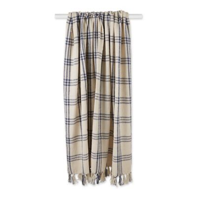 Image showing  Modern Farmhouse Plaid Throw Blanket, 50 in. x 60 in.