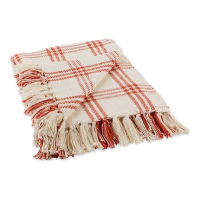 Design Imports Modern Farmhouse Plaid Throw Blanket, 50 in. x 60 in. It is very durable and of high quality