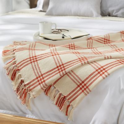 Image showing 5 th DII Modern Farmhouse Plaid Throw Blanket, 50 in. x 60 in.