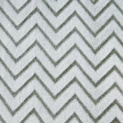 Image showing  Chevron Plush Throw Blanket, 50 in. x 60 in.