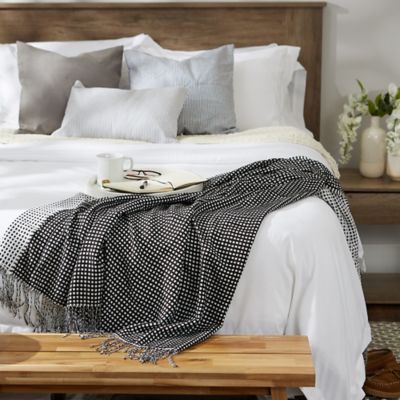 Image showing  Waffle Knit Throw Blanket, 50 in. x 60 in.