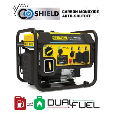 Champion Power Equipment 3,650-Watt Dual Fuel Open Frame Inverter with Paralink I would recomend this generator 100%
