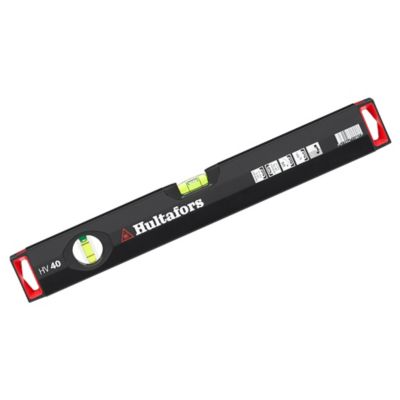 Hultafors Tools 40-16 in. Aluminum HV Spirit Level, 51.5 x 25.3 mm, 630 Grams, 200mm Vial Radius