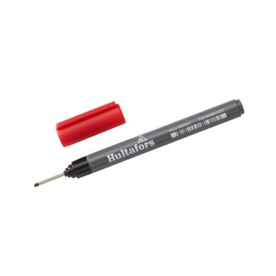 Hultafors Tools Ink Deep-Hole Marker, Red