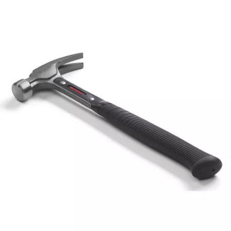 Hultafors Tools 20 oz TR 20 XL Straight Claw Hammer with 12.9" Rubber Handle Vibration-Dampening Urethane Cap Hammers