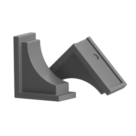 Mayne Nantucket Decorative Brackets Graphite Gray 1-pk Mailboxes