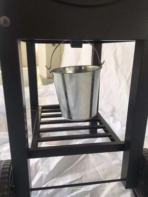 Image showing 6 th Grillfest 445 sq. in. Wood Pellet Grill and Smoker, Black